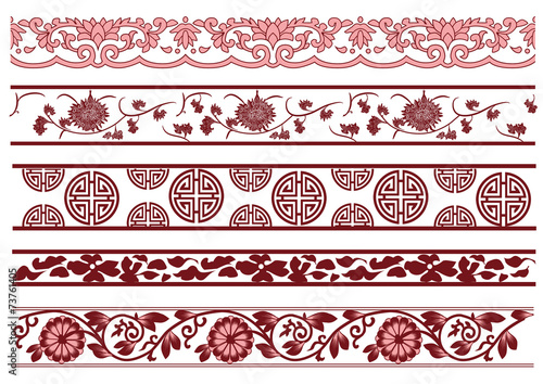 Obraz na plátně Old lace pattern