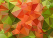 green-red abstract polygonal background