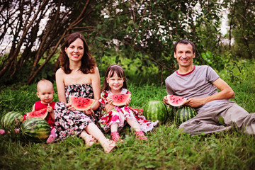 Wall Mural - Family.