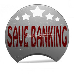 Sticker - Save banking