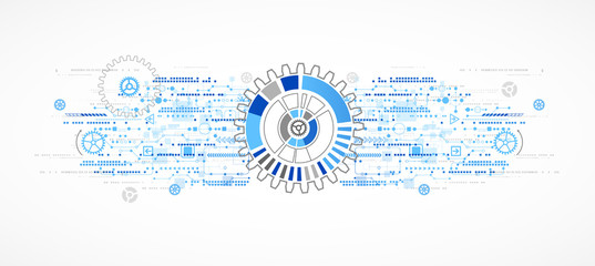 Abstract technology business template background.