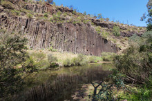 Organ Pipes Rock Formation At National Park, Australia