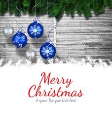 Poster - Merry Christmas message