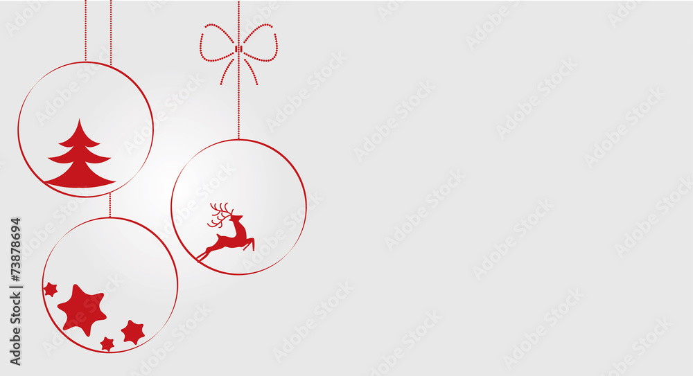 Boże Narodzenie, bombka, święta, kartka, życzenia - obrazy, fototapety, plakaty 