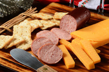Summer Sausage And Cheese