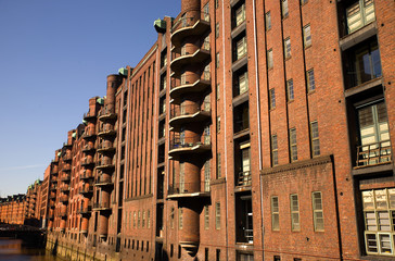 Wall Mural - Speicherstadt - Hamburg