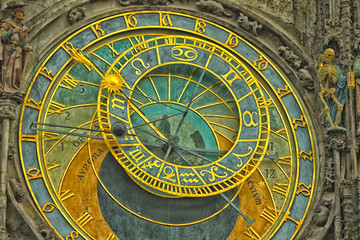 Wall Mural - Astronomical clock in Prague