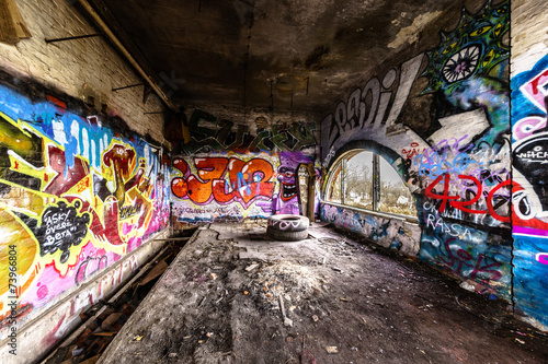 Graffiti Canvas Print