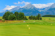 © pkazmierczak - Green area of a golf course in Tatra Mountains, Slovakia