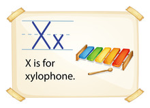 A Letter X For Xylophone