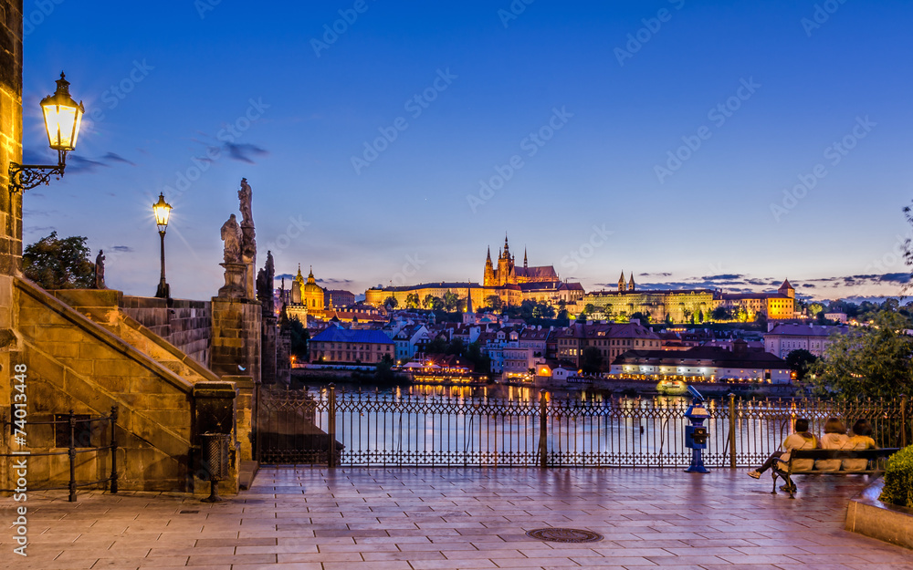 Praga Most Karola - obrazy, fototapety, plakaty 