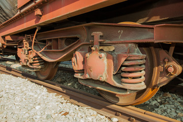 Old Locomotive wheel