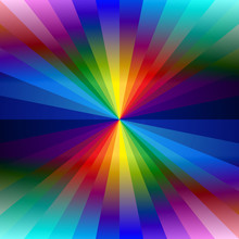 Rainbow Colorful Kaleidoscope Background