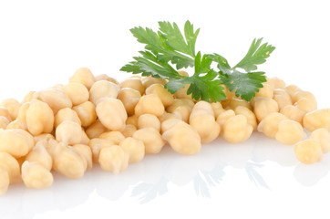 Wall Mural - Pile of chickpeas