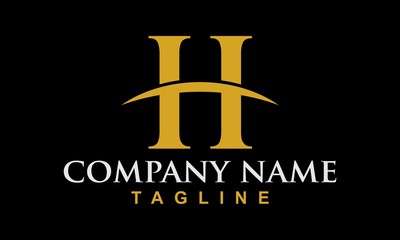 Wall Mural - h logo