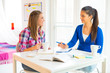 © Stock Rocket - Two female students learning at home
