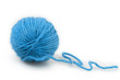 © pixbull - blue ball of yarn