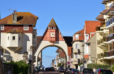 Wall Mural - France, the picturesque city of Le Touquet