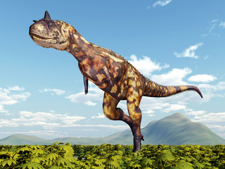 Obraz na płótnie zwierzę dinozaur gad 3d
