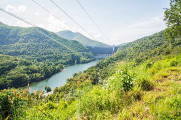 Sticker - Landscape of Bhumibol Dam