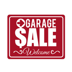 garage sale  design