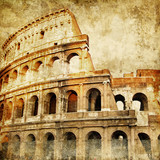 Fototapeta  - Colosseum - great italian landmarks series