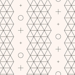 Poster - Seamless pattern. Geometric texture