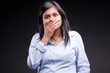 © Giulio_Fornasar - indian girl realizing she mistaken