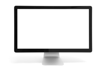 Poster - computer monitor with blank screen