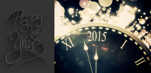 Poster - Composite image of classy new year greeting