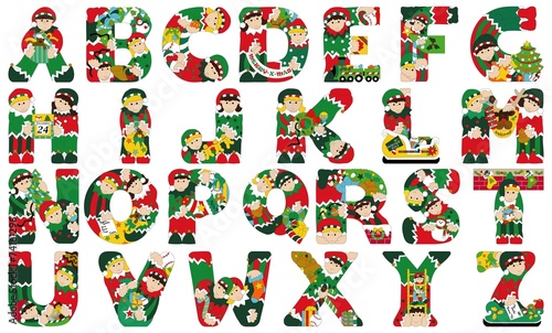 Abecedario Navidad Buy This Stock Vector And Explore Similar Vectors At Adobe Stock Adobe Stock