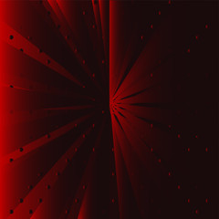 Wall Mural - Red ray background