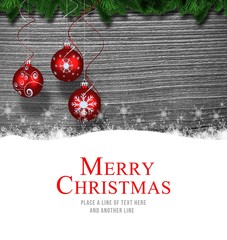 Poster - Merry Christmas message