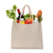 Eco  Shopping bag. isolated on white/clipping path