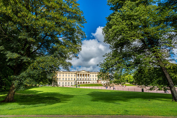 Wall Mural - Royal Palace  in Oslo, Norway