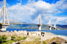 The Cable Bridge Patra, Greece