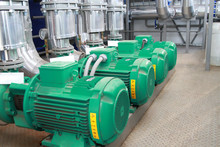 Group Of Four Powerful Pumps