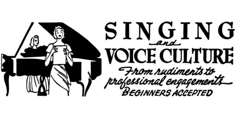 Canvas Print - Singing And Voice Culture