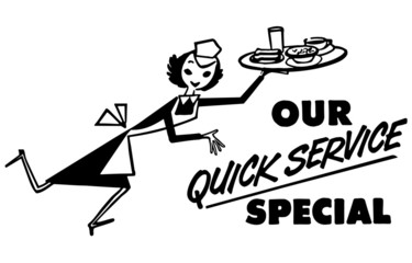 Canvas Print - Our Quick Service Special