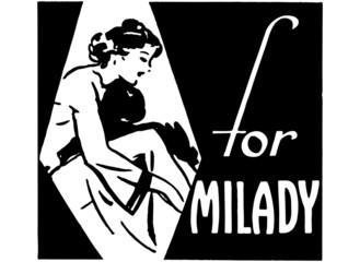 Wall Mural - For Milady