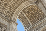 Fototapeta  - Close up details the Arc de Triomphe in Paris