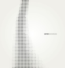 Wall Mural - Vector halftone dots.