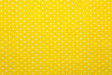 Yellow Polka Dot Fabric