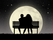 Lovers On Bench