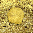 Gold nugget - 3d Render