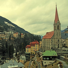 Wall Mural - Bad Gastein in Alps mountains