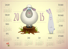 Year Of The Goat 2015 Calendar.