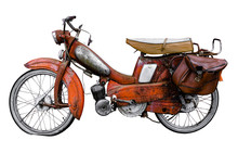 Vintage French Moped