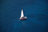 Fototapeta Łazienka - Aerial Catamaran