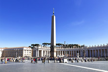 Saint Peter's Square In Vatican City, Vatican